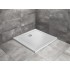 Cadita dus patrata Radaway Doros C Stone 90x90 cm, White (acril aspect piatra)