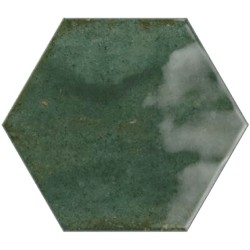 Faianta Hope Hex Olive Lucioasa, 15 x 17.3 cm Ribesalbes