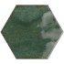 Faianta Hope Hex Olive Lucioasa, 15 x 17.3 cm Ribesalbes