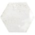 Faianta Hope Hex White Lucioasa, 15 x 17.3 cm Ribesalbes