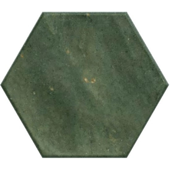 Gresie Hope Hex Olive Mat, 15 x 17.3 cm Ribesalbes