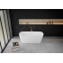 Cada freestanding Volans alb 151 x 72 cm fara preaplin