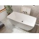 Cada freestanding Gemini 146.2 x 73.9 cm fara preaplin