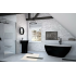Cada freestanding Goya Alb-negru 160 x 70 cm