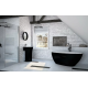 Cada freestanding Goya Alb-negru 160 x 70 cm