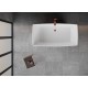 Cada freestanding Gemini 146.2 x 73.9 cm fara preaplin