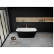 Cada freestanding Volans alb 151 x 72 cm fara preaplin
