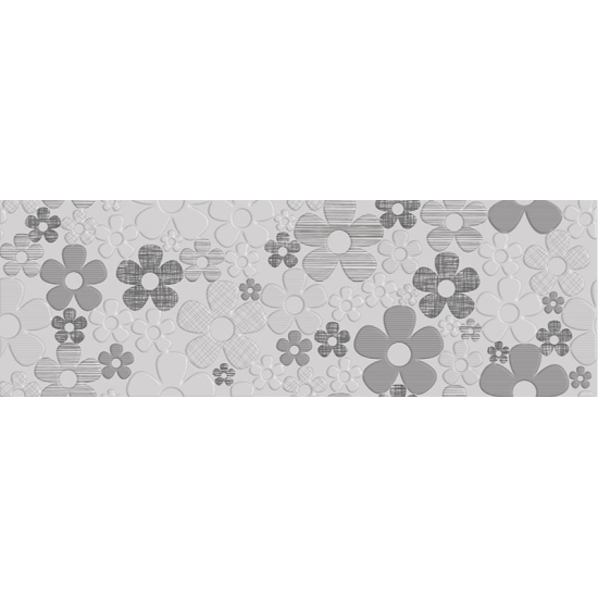 Faianta Decor Daisy Pearl, lucioasa 20 x 60 cm, Saniceramic