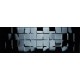 Faianta Colorgloss Negro Grid 25 x 75 cm