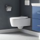 Villeroy-Boch, Set vas WC suspendat Avento, direct flush, cu capac slim, soft close, quick release, alb, 5656RS01