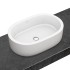 Villeroy-Boch, Lavoar pe blat, oval, 60 cm, alb alpin, Architectura