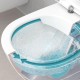 Villeroy-Boch, Set vas WC suspendat Avento, direct flush, cu capac slim, soft close, quick release, alb, 5656RS01