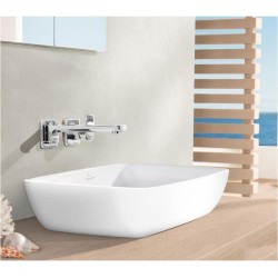 Villeroy-Boch, Artis, Lavoar pe blat, patrat, 41 cm, alb, Titanceram