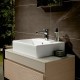 Villeroy-Boch, Memento, lavoar pe blat, dreptunghiular, 60 cm, alb