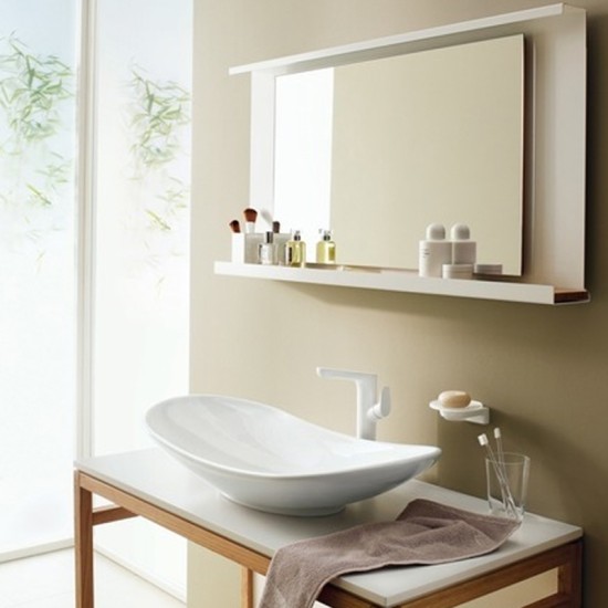 Villeroy-Boch, My Nature, lavoar pe blat, 81 cm, alb, CeramicPLus