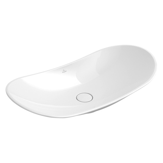 Villeroy-Boch, My Nature, lavoar pe blat, 81 cm, alb, CeramicPLus