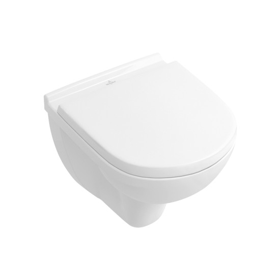 Villeroy-Boch, O.Novo, vas wc suspendat, rotund, DirectFlush, alb