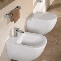 Villeroy-Boch, Subway 2.0, bideu suspendat, alb