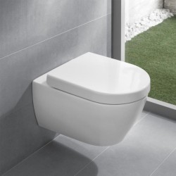 Villeroy-Boch, Capac WC soft close Subway 2.0, alb
