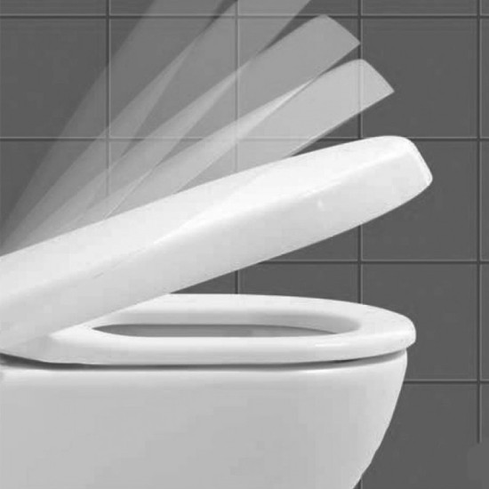 Villeroy-Boch, Capac WC soft close Subway 2.0, alb