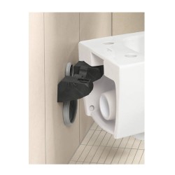 Set vas WC suspendat, cu capac WC soft close, alb alpin, Subway