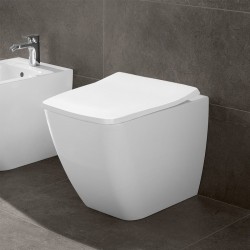 Vas WC stativ, direct flush, alb, Venticello