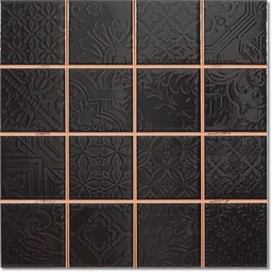 Faianta Decor Halles Negro 20 x 20 cm ARGENTA