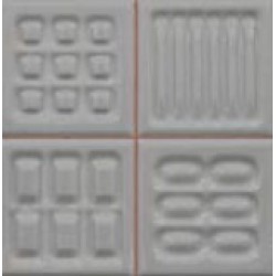 Faianta LINK GRIS PREINCISION 20 x 20 cm ARGENTA