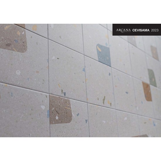 Gresie Barchetto Multicolor 20 x 20 cm nerectificata, finisaj mat