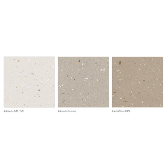 Gresie Croccante Menta 60 x 60 cm nerectificata, finisaj mat multicolor