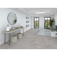 Gresie portelanata Lordat Gris 15 x 90 cm Azuliber