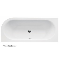 Cada AVITA asimetrica, 150 x 75 cm, de stanga, Besco