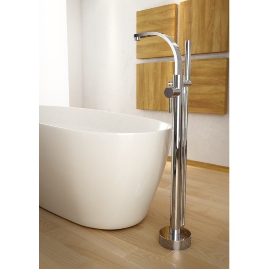Baterie cada freestanding DECCO, crom, Ideal Standard