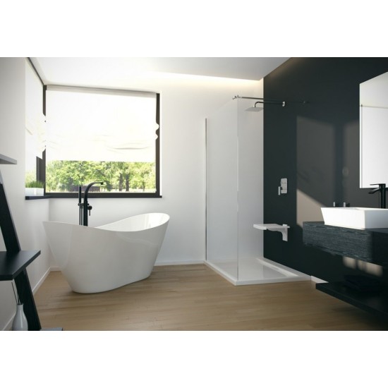 Baterie cada freestanding DECCO, negru mat, Ideal Standard