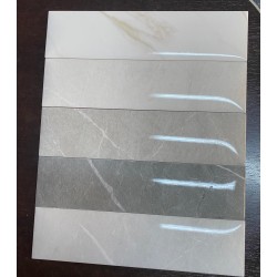 Faianta Bombato Eternal Pearl 7.5 x 30 cm, tip Metro, Lucioasa, Baldocer