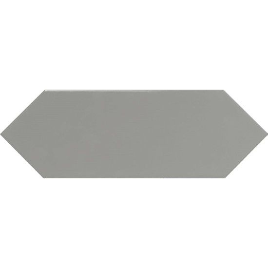 Faianta Picket Grey, tip Metro, Hexagon Lucios, 10 x 30 cm, Ribesalbes