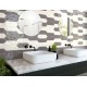 Faianta Picket Grey, tip Metro, Hexagon Lucios, 10 x 30 cm, Ribesalbes