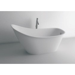 Cada freestanding BERGAMO, 158 x 73 x 78.6 cm, Cast Marble