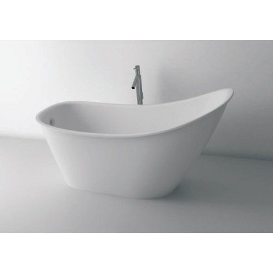 Cada freestanding BERGAMO, 158 x 73 x 78.6 cm, Cast Marble