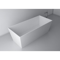 Cada freestanding CAIRO, 159 x 65 x 55 cm, Cast Marble