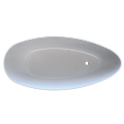 Cada freestanding PRAGA, 156 x 71 x 56 cm, Cast Marble