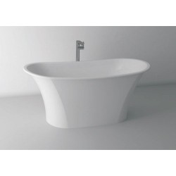 Cada freestanding RIMINI, 158 x 74 x 68 cm, Cast Marble