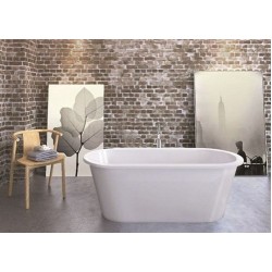 Cada freestanding TIVOLI, 156 x 68 x 55 cm, Cast Marble