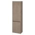 Cersanit, Crea, dulap coloana cu doua usi, 140 cm, stejar