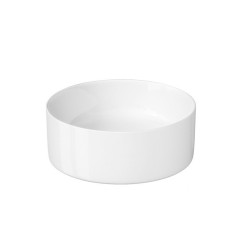Cersanit, Crea, lavoar rotund pe blat, 35 cm, alb
