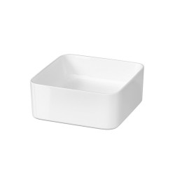 Cersanit, Crea, lavoar patrat pe blat, 35 cm, alb