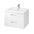 Cersanit, Lara, set compus din mobilier cu doua sertare + lavoar 60 x 45 cm, alb