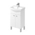 Cersanit, Sati, set compus din mobilier cu 2 usi + picioare + lavoar 51 x 38 cm