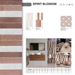 Gresie Belchite Blossom, Mata, 45x45cm, Dual Gres