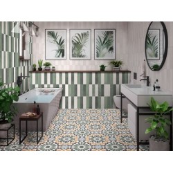 Gresie Masai Jungle Verde, Mata, 45x45cm, Dual Gres